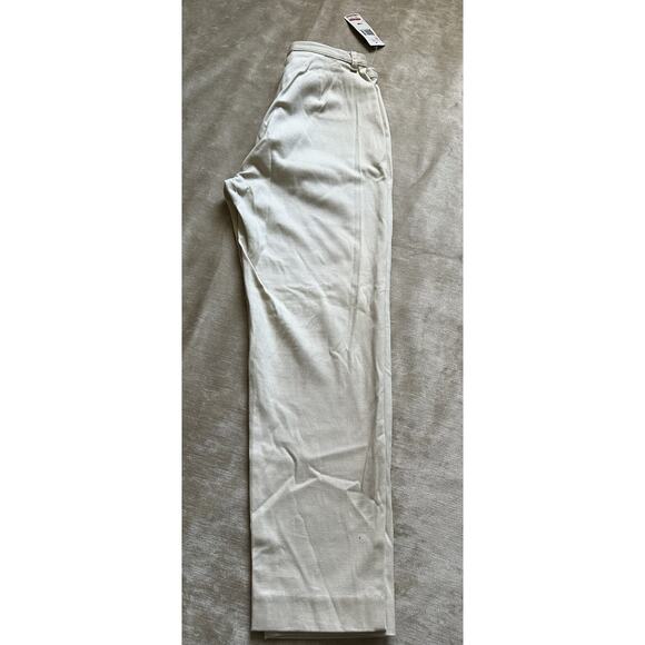 Ralph Lauren Pants Women's Sz 10 Petite Ivory Oyster Derby New Cream Equestrian - Picture 13 of 16